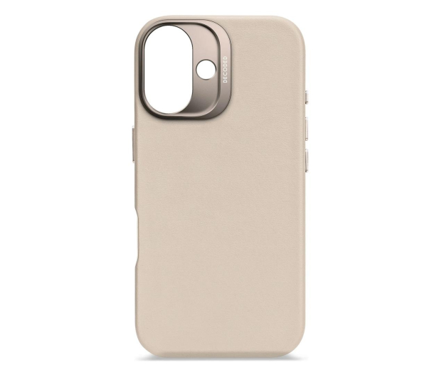 Decoded Leather Backcover do iPhone 16 z MagSafe clay D25IPO16BC1CY - 1284339 - zdjęcie